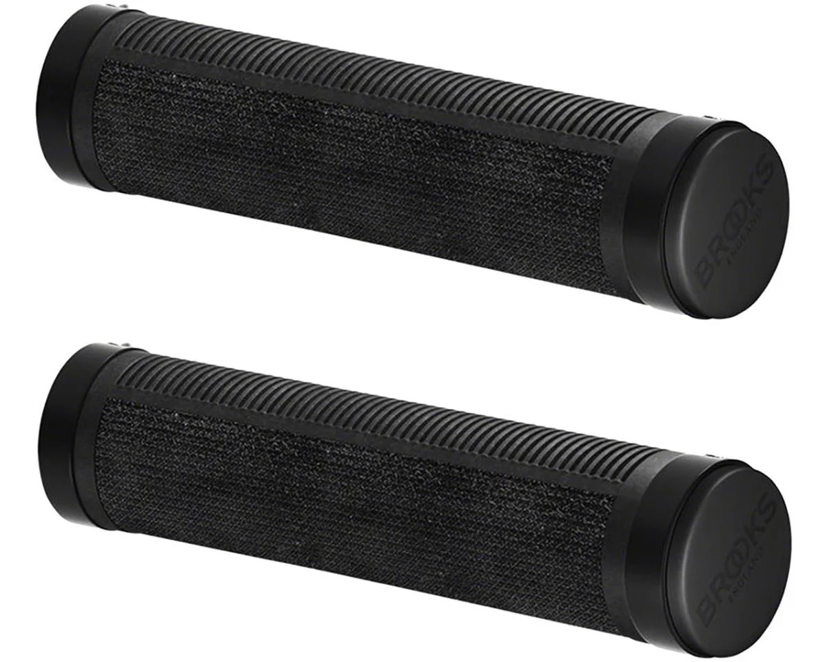 Brooks Cambium Rubber Grips (Black) (130mm Length)